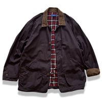 90's J.CREW / Lined Field Coat / Bordeaux XL / Used