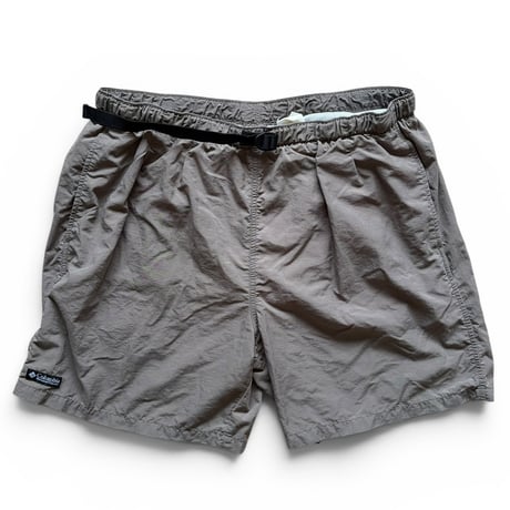 00's Columbia / Nylon Shorts / Brown L / Used