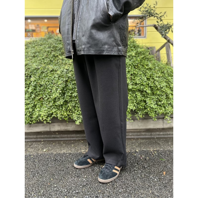メンズウェア CLUBHAUS Tailored Trousers - Shadow Chaos Fishing Club / Two Tuck Normal Pants / BL