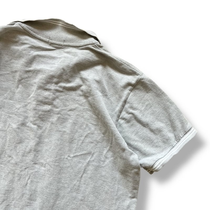 90's J.CREW / Polo Shirt / Grey L / Used | Colo