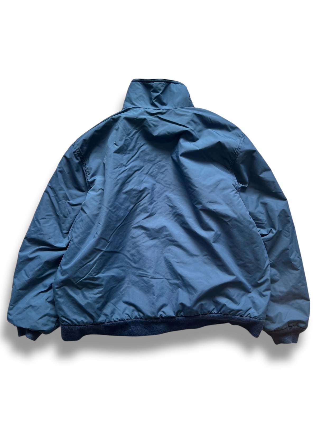 00's L.L.Bean / Nylon Fleece Jacket / Slate Blu
