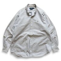 Ralph Lauren / "BLAKE" Plaid B.D.Shirt / XL / Used