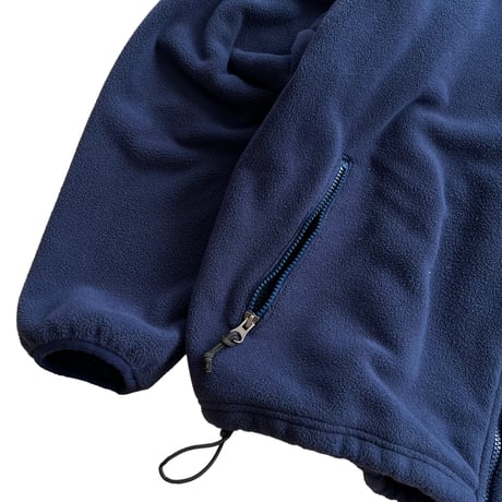 L.L.Bean / Full Zip Fleece / Navy XL / Used