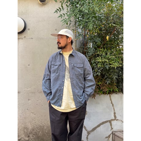 REI / Nylon Field Shirt / Navy M / Used