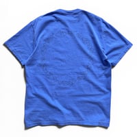Color at Against Originals / Geoglyphs Tee / Flow Blue