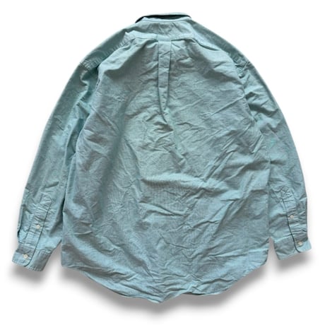 RALPH LAUREN / "BLAKE" Plaid B.D.Shirt / Green L / Used