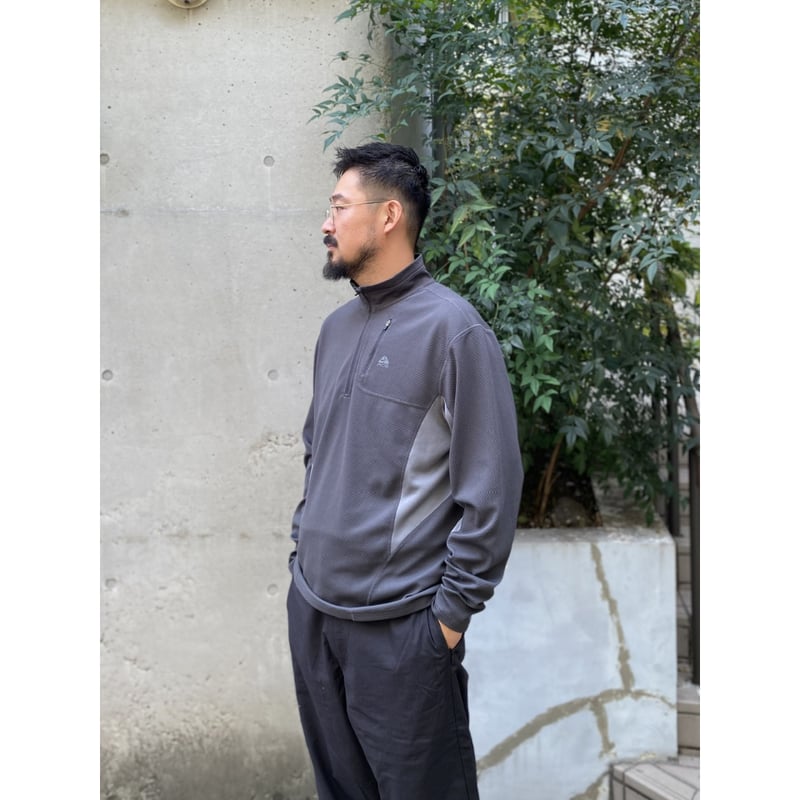 し*中様 Nike acg 00s ナイロン ネイビー ハーフジップ archi し*中様 Nike acg 00s ナイロン ネイビー ハーフジップ archi