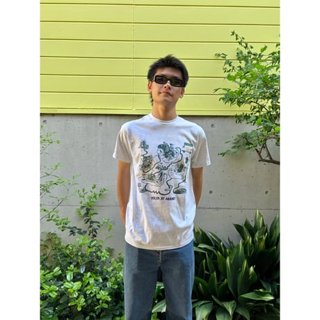 Color at Against Originals / Down the River Tee / Ash