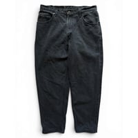 Made in USA / 90's Levi's / 550 Denim Pants Length Custom / Black 36 / Used