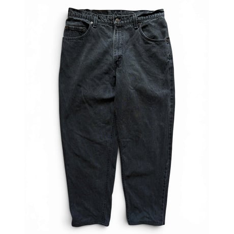 Made in USA / 90's Levi's / 550 Denim Pants Length Custom / Black 36 / Used