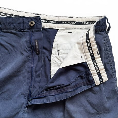 POLO GOLF / 2Tuck Chino Shorts / Navy 35 / Used