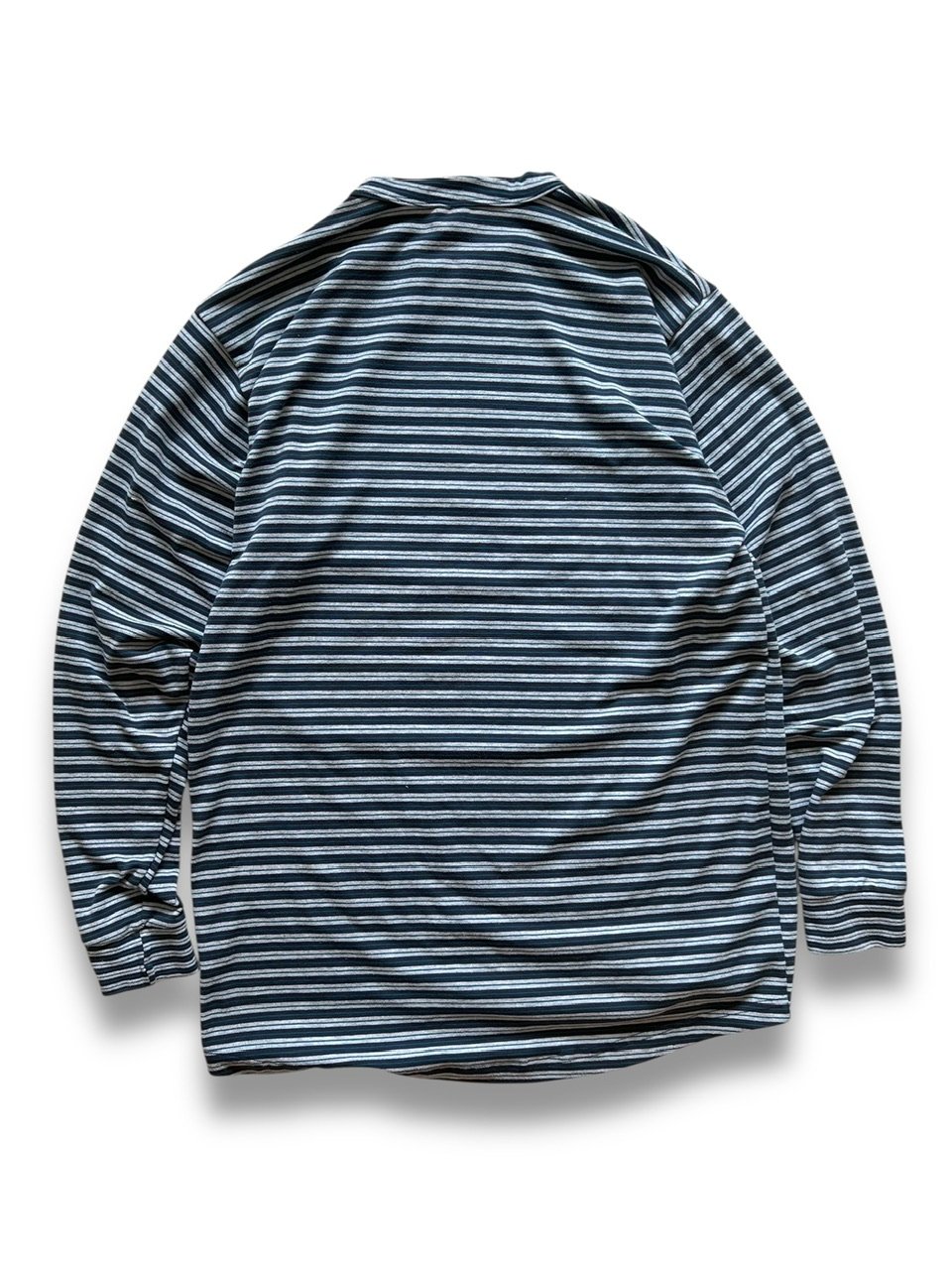 Made in USA / 90's REI / Striped LS / L / Used