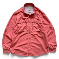 L.L.Bean / Nylon Field Shirt / Coral M / Used