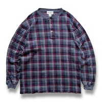 90's Eddie Bauer / Henley Neck LS / M / Used