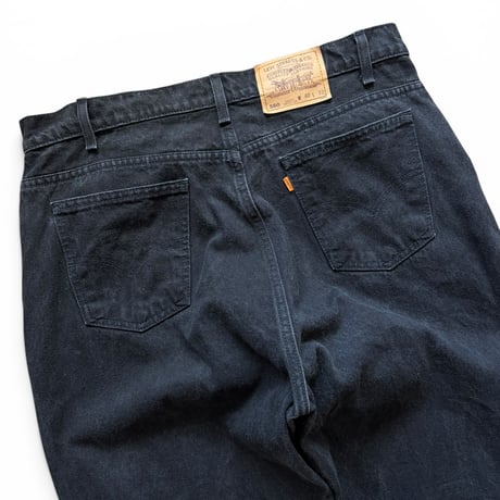 Made in USA / 90's Levi's / 560 Denim Pants Length Custom / Black 40 / Used
