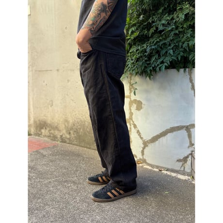 Made in USA / 90's Levi's / 550 Denim Pants Length Custom / Black 36 / Used