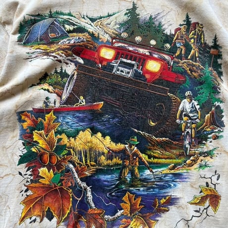 Adventure Printed Tee / XL相当 / Used