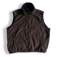 Made in USA / Eddie Bauer / Fleece Vest / Brown XL / Used