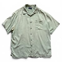 DOCKERS / Open Color Shirt / Pistachio L相当 / Used