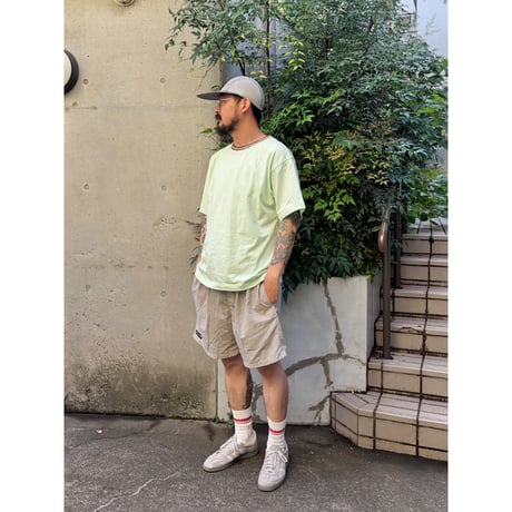 00's Columbia / Nylon Shorts / Stone L / Used