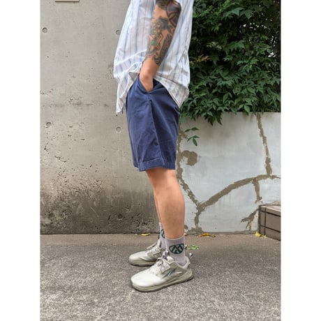 POLO GOLF / 2Tuck Chino Shorts / Navy 35 / Used