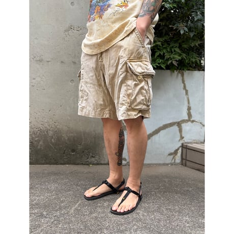 Polo by Ralph Lauren / Cotton Chino Cargo Shorts /  Beige 36 / Used