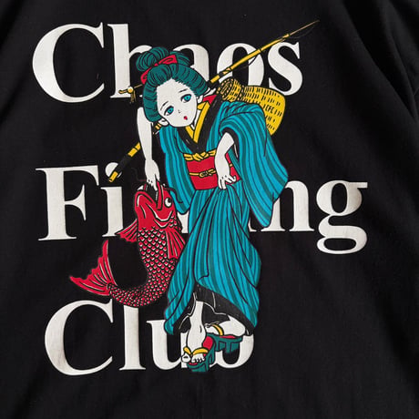 Chaos Fishing Club / The Original Fishing Girl T-Shirt LS / Black