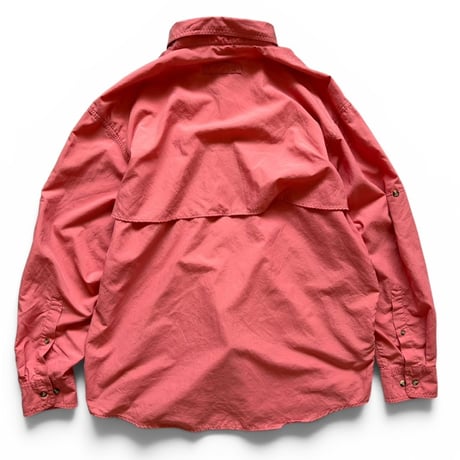 L.L.Bean / Nylon Field Shirt / Coral M / Used