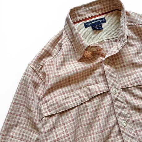 ExOFFICIO / Plaid Field Shirt / M / Used
