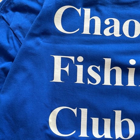 Chaos Fishing Club / LOGO L/S TEE / Blue