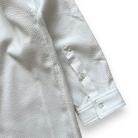 Color at Against Originals / Seersucker Field Shirt / White