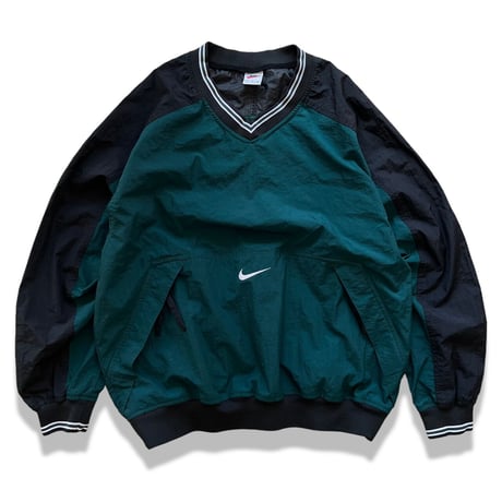 90's Nike / Embroidered Nylon Pullover / L / Used