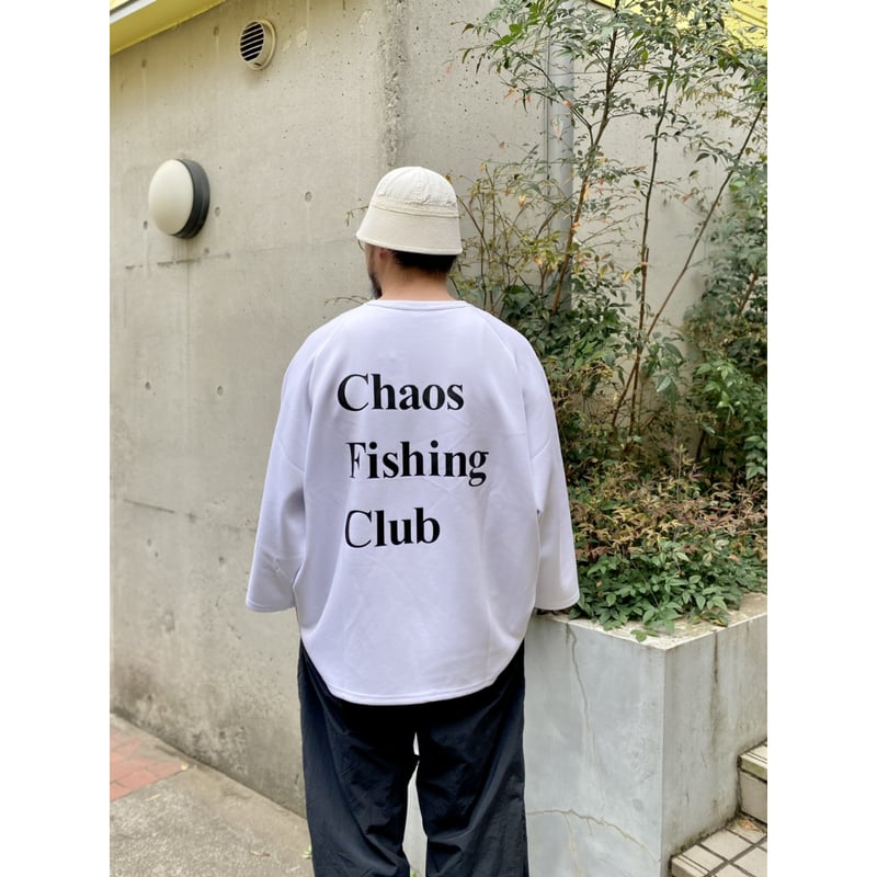 Chaos Fishing Club / LOGO RAGLAN WHITE | Color 