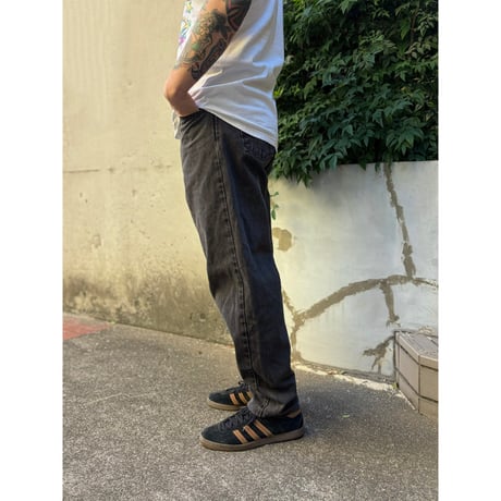90's Levi's / 550 Denim Pants Length Custom / Black 36 / Used