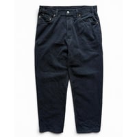 Made in USA / 90's Levi's / 550 Denim Pants Length Custom / Black 36 / Used