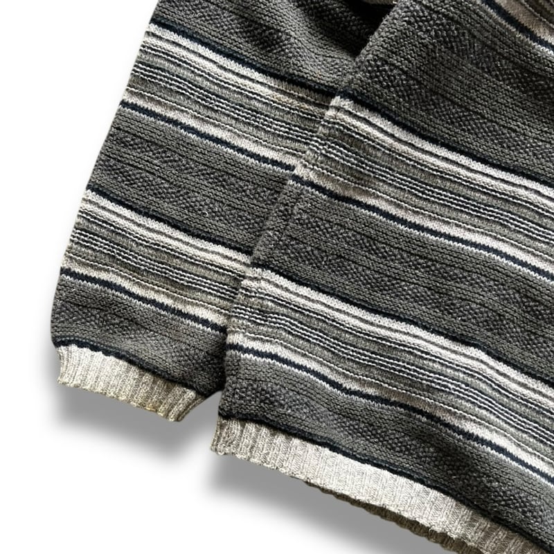 Made in USA / 90's Woolrich / Henley Neck Cotto