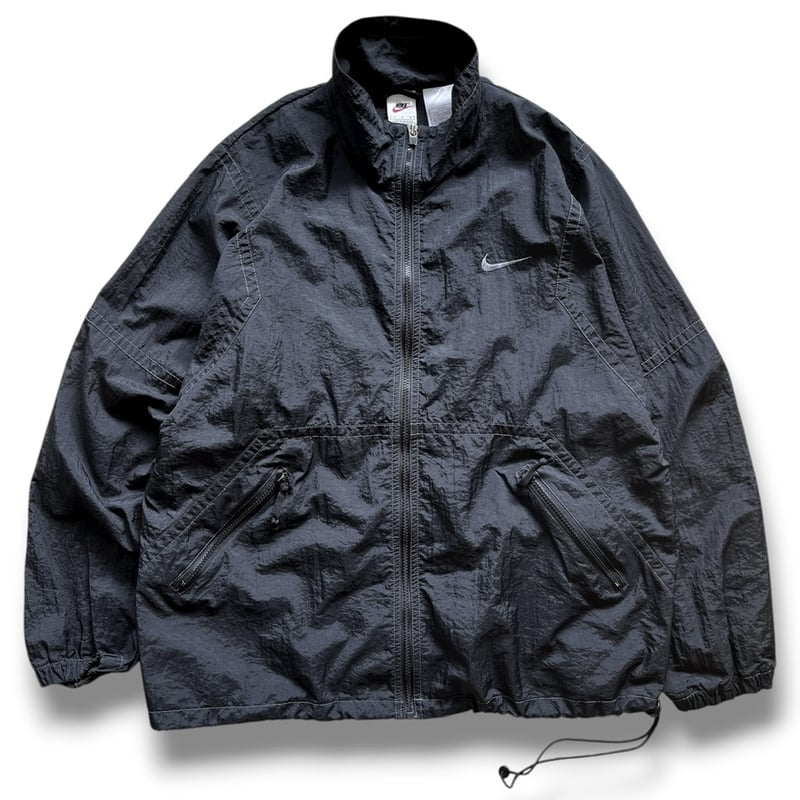 希少 90年代 Apple(アップル)ナイロンジャケット 黒 90's Nike / Nylon Jacket / Black L / Used | Col