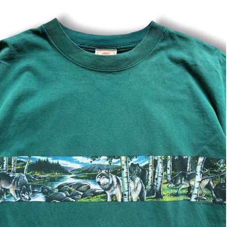 Made in CANADA / Wild Tee / Green XL / Used