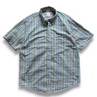 BROOKS BROTHERS / Seersucker B.D.Shirt / L / Used