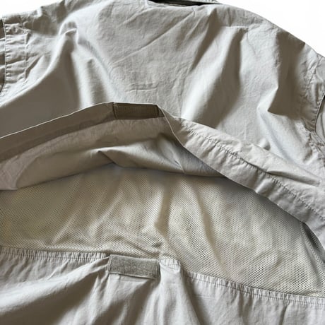 Eddie Bauer / Cotton Field Shirt / Stone XL / Used