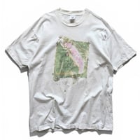 Made in CANADA / 90's Fishing Printed Tee / White XL / Used