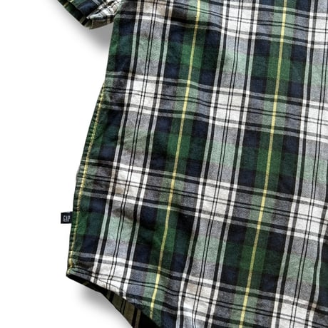 00's GAP / Plaid Shirt / L / Used