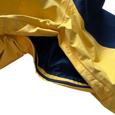 EBTEK / Gore-tex Nylon Jacket / Navy × Yellow L / Used