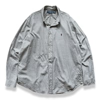 90's Ralph Lauren / "CLASSIC FIT" B.D.Shirt / XXL / Used