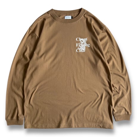 Chaos Fishing Club / The Original Fishing Girl T-Shirt LS / Brown