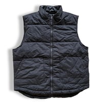 ST.JOHN'S BAY / Nylon Down Vest / Charcoal XL / Used