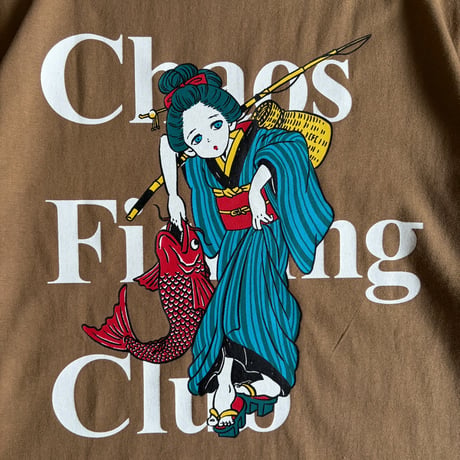 Chaos Fishing Club / The Original Fishing Girl T-Shirt LS / Brown