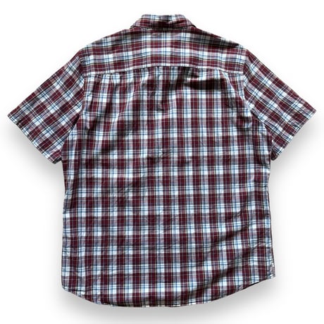 00's L.L.Bean / Plaid Field Shirt / L / Used