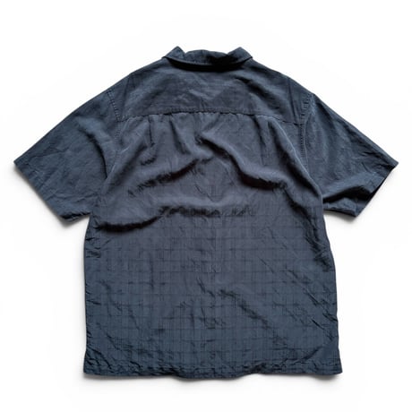 ALFANI / Open Collared Shirt / Black L / Used