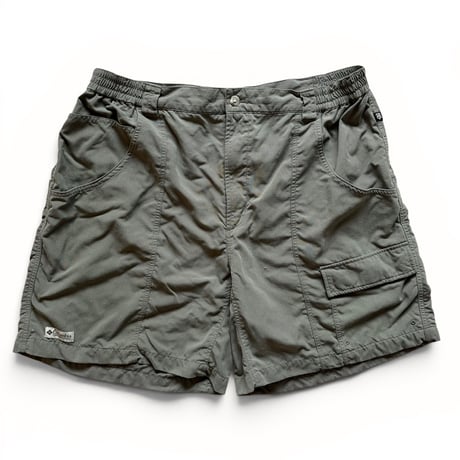 00's Columbia / Nylon Shorts / Khaki XL / Used